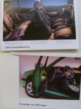 VW Colour Concept Golf3 Variant Typ 1H5 Mappe Mai 1998