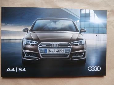 Audi A4 S4 Typ 8W Limousine Avant +Allroad +g-tron April 2017