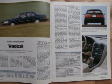 auto reuve 9/1989 Maserati Biturbo, Porsche 944 S2, Mazda 323,Ur-Quattro, Mercedes 300 E-24V W124