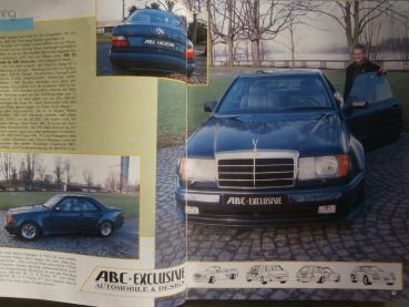 Driver Magazin 4/1989 ABC Exclusive Mercedes Benz C124,Bertone Story,Sitz Cobra Replika,300CE,