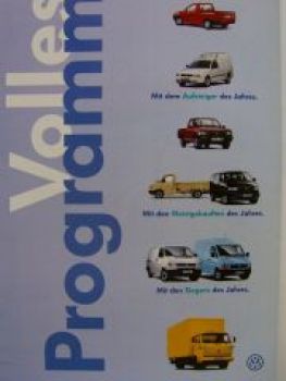 VW NFZ Programm Caddy Taro T4 LT L80 Prospekt NEU