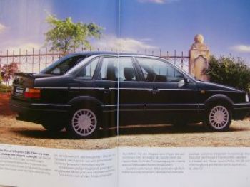 VW Passat syncro +Variant Prospekt August 1991 Typ 35i