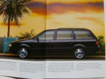 VW Passat Limousine + Variant VR6 Prospekt Typ35i Mai 1991