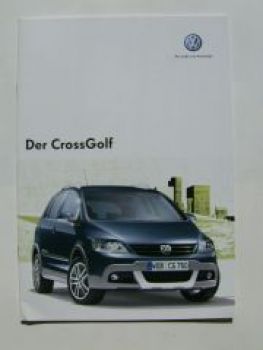 VW CrossGolf5 Mai 2007 Prospekt NEU