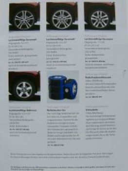 VW Tiguan Original Zubehör Prospekt Dezember 2008 Typ 5N