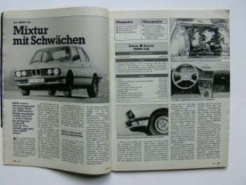 mot 10/1985 BMW 518i E28 Volvo 740 Diesel
