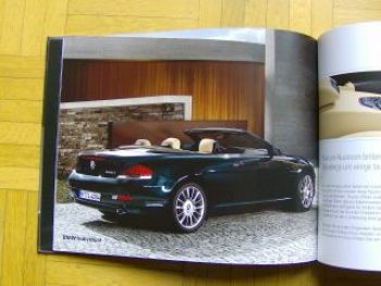 BMW Individual Buch 6er Coupe E63 Cabrio E64 M6 2006 NEU