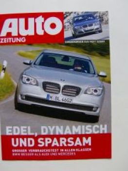 Auto Zeitung 3/2009 BMW 116i 320i 530i Touring 730d X5