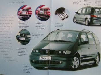VW Sharan Zubehör Prospekt Mai 1998 7M8