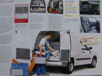 VW Caddy Economy Prospekt SDI 9K9A NEU