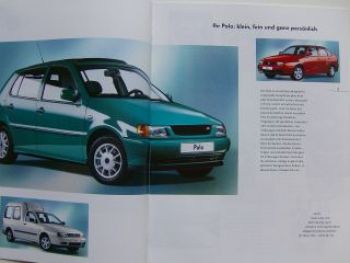 VW Polo Zubehör +Classic, Caddy 6N1 6V2 9K9B Prospekt