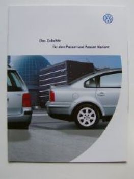 VW Passat & Variant Zubehör Prospekt  Juni 1997 3B2 3B5