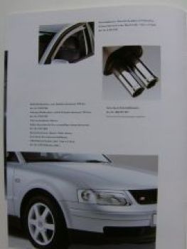 VW Passat & Variant Zubehör Prospekt  Juni 1997 3B2 3B5
