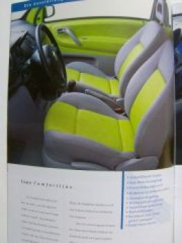 VW Lupo Prospekt Ausstattungen Österreich 6X1 6E1 Mai 2000