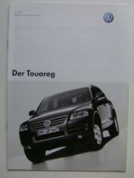 VW Preisliste Touareg Dezember 2003 7LA NEU
