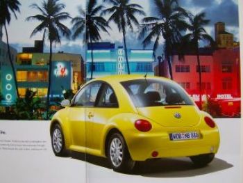 VW New Beetle Miami 9C1 1C1 Sonderprospekt  Juni 2004