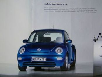 VW New Beetle Style Prospekt 9C1 1C1 Juni 2002