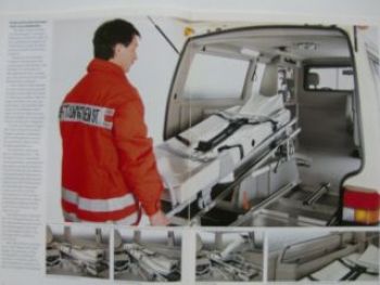VW T4 Krankentransportwagen Langer Radstand Prospekt 5/1992