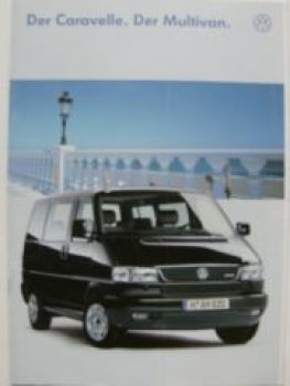 VW T4 Caravelle. Multivan Prospekt September 1996