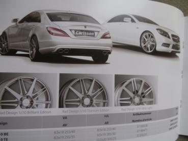 Carlsson 2013/2014 C-Klasse W204 E-Klasse C207 +W212,CLS S218,R172,W66,Smart,SLK340 Judd