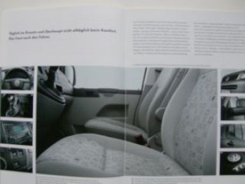 VW T5 Transporter Shuttle Prospekt Dezember 2003