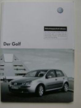 VW Golf5 Prospekt +Climatic Mai 2004 1K1 +Preisliste