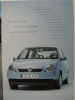VW Lupo College 6X1 6E1 Prospekt Juni 2000 NEU
