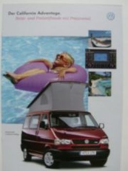 VW California Advantage T4 Prospekt September 1999 NEU