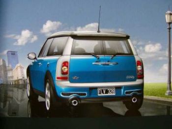 BMW Mini One Cooper +S +D Clubman Prospekt März 2009