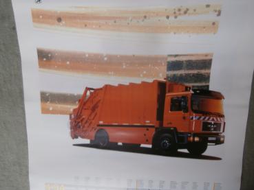 MAN Kalender 1994 47x50cm M19.502 mit Aero Paket +Niederflur Gelenkbus NG272 +MAN Unterflurbus 19.372