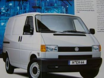 VW T4 Transporter Prospekt Februar 1996 NEU
