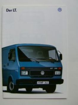 VW LT Prospekt Juli 1995 Pritsche Kasten Tieflader 28-35