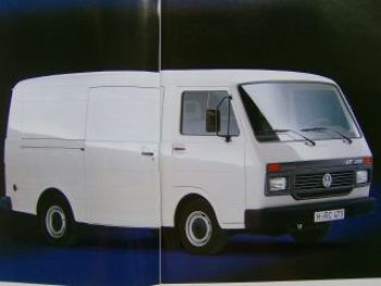 VW LT Prospekt Juli 1995 Pritsche Kasten Tieflader 28-35