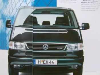 VW Caravelle Multivan Prospekt Februar 1996 T4 NEU