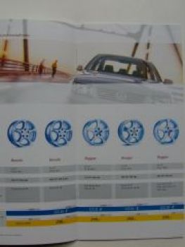 VW Original Leichtmetallräder Felgen Prospekt Mai 1999 NEU