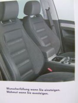 VW Touareg W12 Sport Individual Prospekt 7LA Rarität