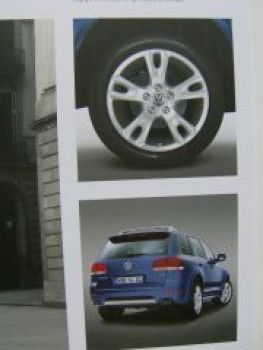 VW Touareg W12 Sport Individual Prospekt 7LA Rarität