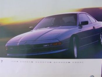 BMW Performance 1998 Kalender M3 E36 735i E38 850Ci E31