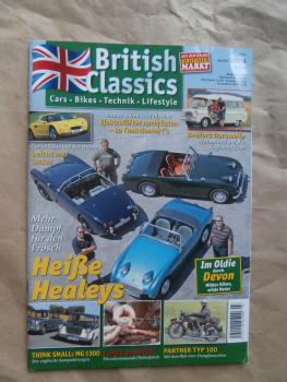 British Classics 3/2014 Bedford Dormobile,Panther Typ 100,MG 1300,Lotus Elise,