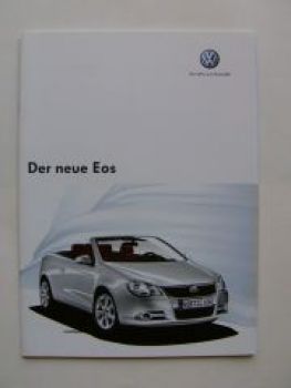 VW Eos Prospekt Typ 1F7 September 2005 NEU