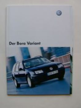 VW Bora Variant 1J6 Prospekt Mai 2003 NEU +Preisliste