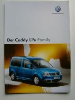VW Caddy Life Family 2KB 2KJ September 2006 Prospekt
