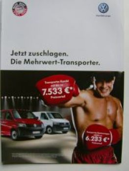 VW T5 Mehrwert-Transporter Prospekt September 2006 NEU