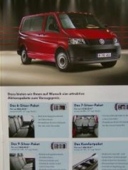 VW T5 Mehrwert-Transporter Prospekt September 2006 NEU