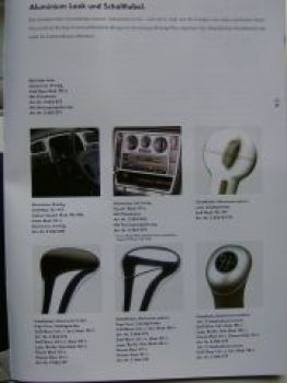 VW Zubehör Prospekt Golf3 Lupo New Beetle Polo 6N 1/2003