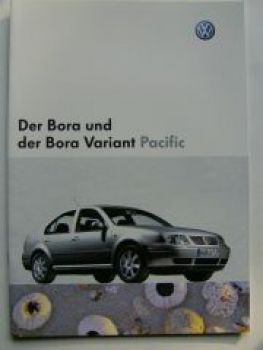 VW Bora & Variant Pacific Prospekt 1J2 1J6 Mai 2004 NEU