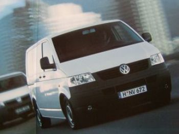 VW T5 Transporter Prospekt April 2003 +Preisliste NEU