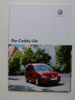 VW Caddy Life 2KB 2KJ Prospekt Dezember 2006 NEU