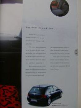 VW Golf4 1J1 Prospekt +Trendline Highline V6 4motion +GTi 10/199