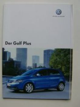 VW Golf5 Plus Prospekt Juni 2005 5M1 NEU